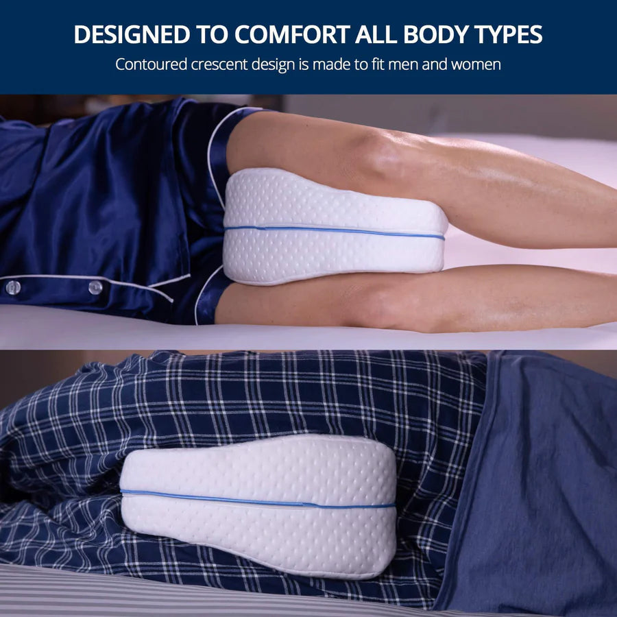 Cuscino gambe memory fodera lavabile dolore anche aiuto sonno