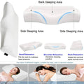 miglior cuscino cervicale mal di collo, cuscino contorno cervicale schiena laterale, cuscino cervicale premium memory foam, cuscino cervicale, cuscino ergonomico cervicale, cuscino memory foam cervicale